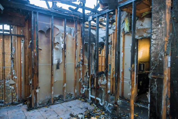 Professional Fire Damage Removal technician working in Cicero, IL